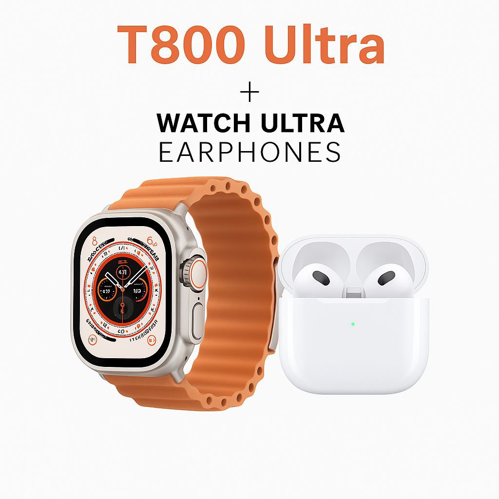 Combo reloj inteligente más auriculares